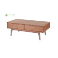 Dark Walnut Solid Wood Coffee Table Box